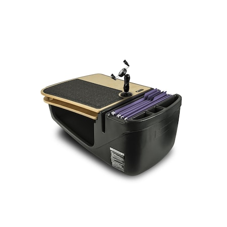 Autoexec GripMaster Car Desk Elite with Power Inverter and X-Grip Phone Mount AESGrip-04-425-Elite